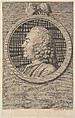 Portrait of Laurent Cars, Augustin de Saint-Aubin  French, Etching and engraving; fifth state of five (Bocher)