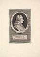 Portrait of Fénélon, Augustin de Saint-Aubin French, Etching and engraving; third state of three (Bocher)