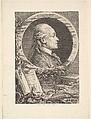 Portrait of Simon-Nicolas-Henri Linguet, Augustin de Saint-Aubin French, Etching and engraving; fourth state of five (Bocher)