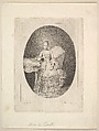 Portrait of Marguerite Le Comte, Claude Henri Watelet French, Etching