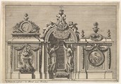 Design for a Tabernacle with Two Variants, from "Tabernacles à l'italienne", Jean Le Pautre French, Etching; second edition (unrecorded)