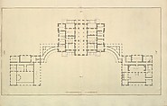 Isaac Ware | Houghton Hall, Norfolk, Ground Floor (Basement) Plan | The ...