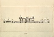 Aedes Walpolianae, or a Description of the Collection of Pictures at Houghton Hall in Norfolk, the Seat of the Right Honorable Sir Robert Walpole, Earl of Orford (Interleaved with Drawings by Isaac Ware for: The Plans, Elevations, and Sections of Chimney Pieces, and Celings of Houghton Hall in Norfolk...1735) ["The Walpole Album"], Written and assembled by Horace Walpole, 4th Earl of Orford (British, London 1717–1797 London), Etching, engraving, pen and ink, brush and wash, watercolor