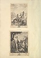 Aedes Walpolianae, or a Description of the Collection of Pictures at Houghton Hall in Norfolk, the Seat of the Right Honorable Sir Robert Walpole, Earl of Orford (Interleaved with Drawings by Isaac Ware for: The Plans, Elevations, and Sections of Chimney Pieces, and Celings of Houghton Hall in Norfolk...1735) ["The Walpole Album"], Written and assembled by Horace Walpole, 4th Earl of Orford (British, London 1717–1797 London), Etching, engraving, pen and ink, brush and wash, watercolor