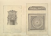 Aedes Walpolianae, or a Description of the Collection of Pictures at Houghton Hall in Norfolk, the Seat of the Right Honorable Sir Robert Walpole, Earl of Orford (Interleaved with Drawings by Isaac Ware for: The Plans, Elevations, and Sections of Chimney Pieces, and Celings of Houghton Hall in Norfolk...1735) ["The Walpole Album"], Written and assembled by Horace Walpole, 4th Earl of Orford (British, London 1717–1797 London), Etching, engraving, pen and ink, brush and wash, watercolor