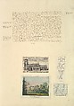 Aedes Walpolianae, or a Description of the Collection of Pictures at Houghton Hall in Norfolk, the Seat of the Right Honorable Sir Robert Walpole, Earl of Orford (Interleaved with Drawings by Isaac Ware for: The Plans, Elevations, and Sections of Chimney Pieces, and Celings of Houghton Hall in Norfolk...1735) ["The Walpole Album"], Written and assembled by Horace Walpole, 4th Earl of Orford (British, London 1717–1797 London), Etching, engraving, pen and ink, brush and wash, watercolor