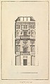 Aedes Walpolianae, or a Description of the Collection of Pictures at Houghton Hall in Norfolk, the Seat of the Right Honorable Sir Robert Walpole, Earl of Orford (Interleaved with Drawings by Isaac Ware for: The Plans, Elevations, and Sections of Chimney Pieces, and Celings of Houghton Hall in Norfolk...1735) ["The Walpole Album"], Written and assembled by Horace Walpole, 4th Earl of Orford (British, London 1717–1797 London), Etching, engraving, pen and ink, brush and wash, watercolor