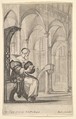 A Seated Lady, from "French Nobility at Church", Abraham Bosse  French, Etching