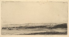 The Carselands (or The Carse), Sir David Young Cameron  British, Scottish, Etching; fourth state of four