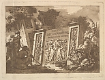 Frontispiece, from "Recueil de Compositions par Lagrenée Le Jeune" (Collection of Compositions by Lagrenée the Younger), Jean Jacques Lagrenée  French, Etching and aquatint