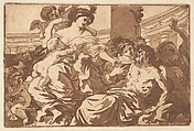 Anacreon, in an album contianing Recueil de Compositions par Lagrenée Le Jeune (Collection of Compositions by Lagrenée the Younger), Jean Jacques Lagrenée (French, Paris 1739–1821 Paris), Etching and aquatint