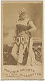 Card 508, Conolly, from the Actors and Actresses series (N45, Type 1) for Virginia Brights Cigarettes, Allen & Ginter American, Albumen photograph