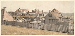 Fishermen's cottages at Hastings, William Henry Hunt  British, Watercolor