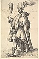Caspar, after the "Three Magi" series by Jacques Bellange, Jacques Bellange  French, Etching