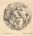 Rest on the Flight into Egypt, Stefano della Bella Italian, Etching; second state of two