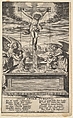 The Fountain of Life, Antonius Wierix, II  Netherlandish, Engraving; first state of three