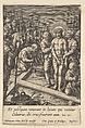 The Preparation of the Cross, Hieronymus (Jerome) Wierix Netherlandish, Engraving; second state of two