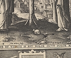 Christ on the Cross, Antonius Wierix, II (Netherlandish, Antwerp 1555/59–1604 Antwerp), Engraving
