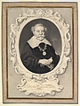 Portrait of Godert Dircksz. Kerckrinck, Jan Thopas Dutch, Black lead, gray and black wash, on two sheets of vellum