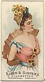 Plate 31, from the Fans of the Period series (N7) for Allen & Ginter Cigarettes Brands, Allen & Ginter American, Commercial color lithograph