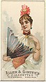 Plate 35, from the Fans of the Period series (N7) for Allen & Ginter Cigarettes Brands, Allen & Ginter American, Commercial color lithograph