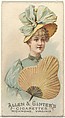 Plate 39, from the Fans of the Period series (N7) for Allen & Ginter Cigarettes Brands, Allen & Ginter American, Commercial color lithograph