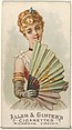 Plate 49, from the Fans of the Period series (N7) for Allen & Ginter Cigarettes Brands, Allen & Ginter  American, Commercial color lithograph