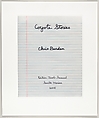 Coyote Stories, Chris Burden (American, Boston, Massachusetts 1946–2015 Topanga Canyon, California), A portfolio of ten etchings, five with aquatint and 25 digital prints with chine collé