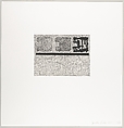 Six Etchings, Jonathan Lasker (American, born Jersey City, New Jersey, 1948), A portfolio of six etchings