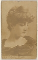 Card 529, Leslie Chester, from the Actors and Actresses series (N45, Type 1) for Virginia Brights Cigarettes, Allen & Ginter  American, Albumen photograph
