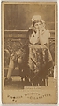Miriam Coles, from the Actors and Actresses series (N45, Type 1) for Virginia Brights Cigarettes, Allen & Ginter  American, Albumen photograph