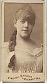 Madam Samary, from the Actors and Actresses series (N45, Type 1) for Virginia Brights Cigarettes, Allen & Ginter  American, Albumen photograph