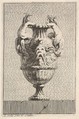 Vases; Set of Wall Monuments; Statue of Louis XV, Jacques François Joseph Saly (French, Valenciennes 1717–1776 Paris), Etching