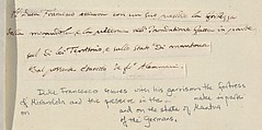 Francesco I d'Este Secures the Fort and the Land to Protect from the German Troops, from "L'Idea di un Principe ed Eroe Cristiano in Francesco I d'Este, di Modena e Reggio Duca VIII [...]", Bartolomeo Fenice (Fénis), Etching