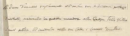 Francesco I d'Este Invites Foreign Scholars to Court, from "L'Idea di un Principe ed Eroe Cristiano in Francesco I d'Este, di Modena e Reggio Duca VIII [...]", Bartolomeo Fenice (Fénis), Etching