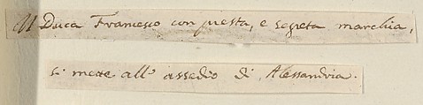 The Seige of Alessandria Begins, from 