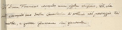 Following Francesco I d'Este's Example, His Troops Safely Pass Torrents During Extreme Weather, from 