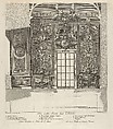 The First Wall of the Porcelain Room, from: 'Fürstlicher Baumeister Oder: Architectura civilis', Paul Decker the Elder German, Engraving