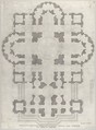 Plan of St. Peter's, from "Speculum Romanae Magnificentiae", Antonio da Sangallo, the Younger Italian, Engraving