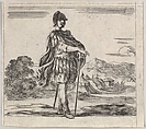 Mars, from "Game of Mythology" (Jeu de la Mythologie), Stefano della Bella  Italian, Etching