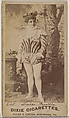 Card 645, Louise Paullin, from the Actors and Actresses series (N45, Type 7) for Dixie Cigarettes, Allen & Ginter  American, Albumen photograph