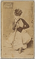 Card 865, Minnie Maddern, from the Actors and Actresses series (N45, Type 7) for Dixie Cigarettes, Allen & Ginter  American, Albumen photograph