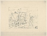 Tracks of the Armies (from Confederate War Etchings), Adalbert John Volck American, Etching