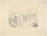 Formation of Guerrilla Bands (from Confederate War Etchings), Adalbert John Volck American, Etching