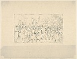 Election in Baltimore, November, 1862 (from Confederate War Etchings), Adalbert John Volck American, Etching