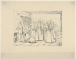 Offering of Bells to be Cast into Cannon (from Confederate War Etchings), Adalbert John Volck American, Etching