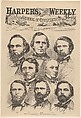 The Seceding South Carolina Delegation (from "Harper's Weekly," Vol. IV), Mathew B. Brady  American, born Ireland, Wood engraving after photographs