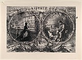 Christmas Eve (published "Harper's Weekly," January 3, 1863), Thomas Nast American, born Germany, Relief print and electrotype