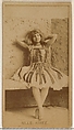 Mlle. Aimee, from the Actors and Actresses series (N45, Type 8) for Virginia Brights Cigarettes, Allen & Ginter  American, Albumen photograph