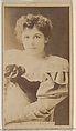 Viola Allen, from the Actors and Actresses series (N45, Type 8) for Virginia Brights Cigarettes, Allen & Ginter  American, Albumen photograph